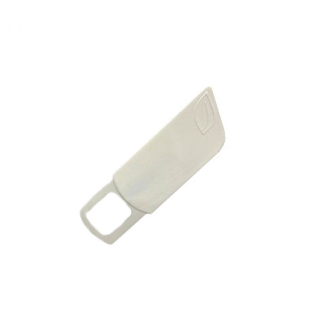 CACHE CAMÉRA PERSONNALISABLE EN RPET 'SAFE UP' - blanc