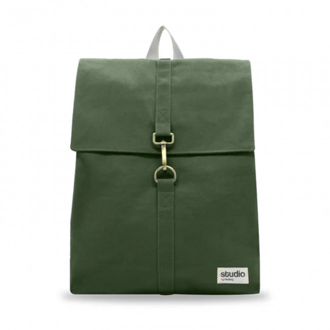 SAC A DOS PERSONNALISABLE STUDIO BY HINDBAG 'OSCAR' - olive