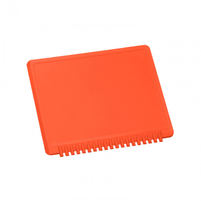 GRATTOIR PARE-BRISE PERSONNALISABLE 'GRATTO RECTANGLE' - orange