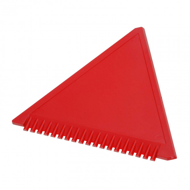 GRATTOIR PARE-BRISE PERSONNALISABLE 'GRATTO TRIANGLE' - - rouge
