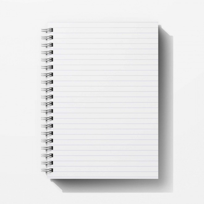 CARNET A SPIRALES A5 PERSONNALISABLE 'AMELIA' - ligné