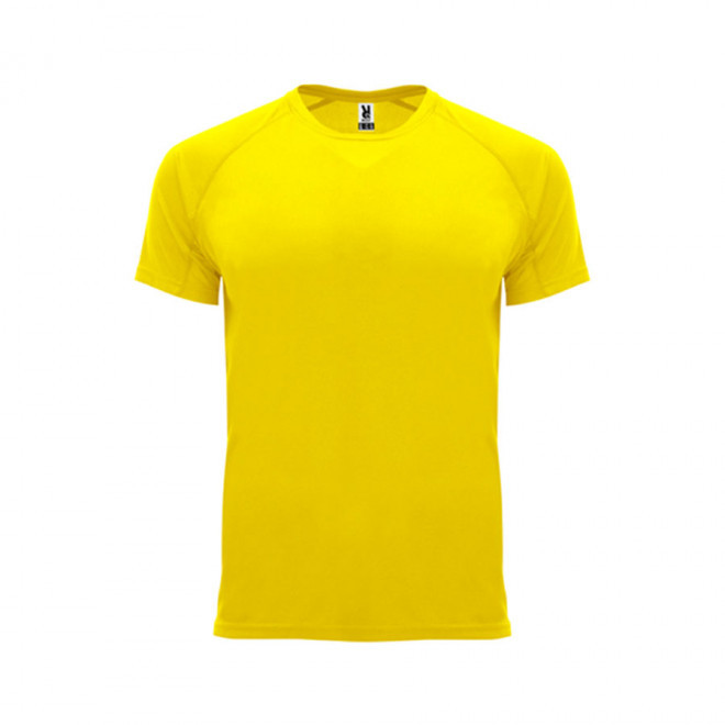 TEE SHIRT SPORT PUBLICITAIRE HOMME 'ESPORTO' - jaune