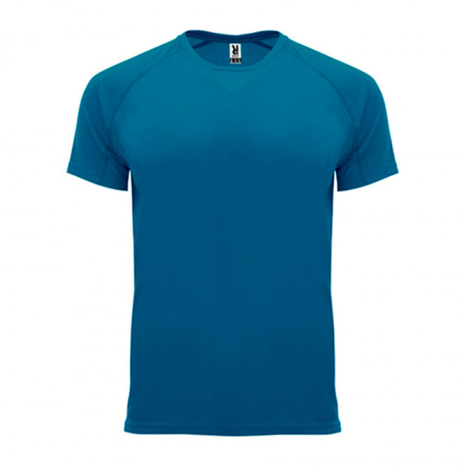 TEE SHIRT SPORT PUBLICITAIRE HOMME 'ESPORTO' - bleu canard
