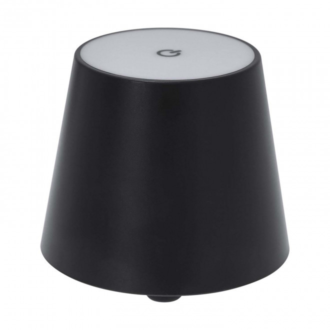 LAMPE DE TABLE POUR BOUTEILLE PERSONNALISABLE 'TAILLIGHT' - noir