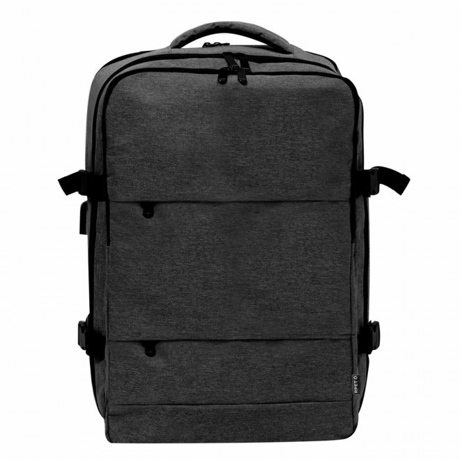 SAC A DOS CABINE MULTIFONCTION PERSONNALISABLE 'LILOK' - noir