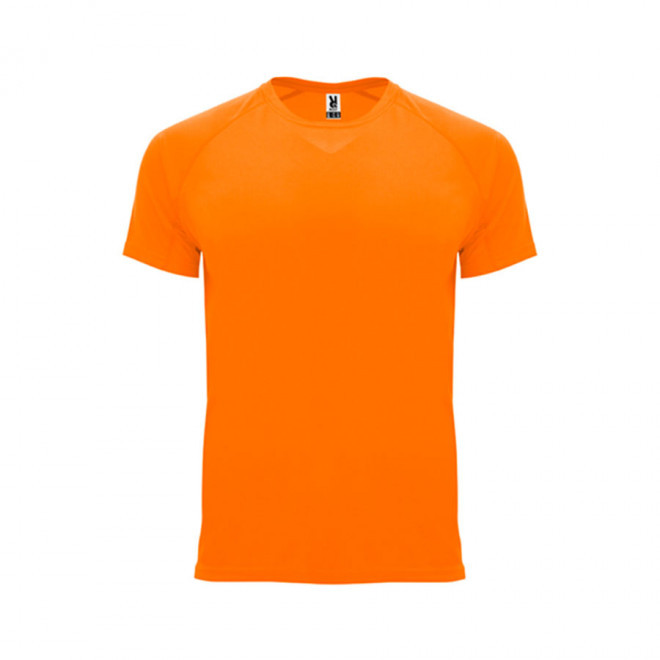 TEE SHIRT SPORT PUBLICITAIRE HOMME 'ESPORTO' - orange fluo