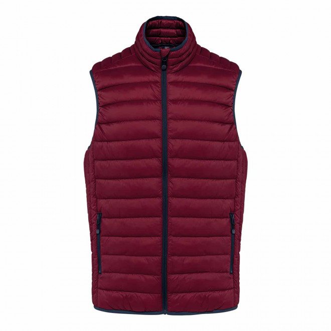 DOUDOUNE HOMME PERSONNALISABLE 'KARIBO BW' - bordeaux