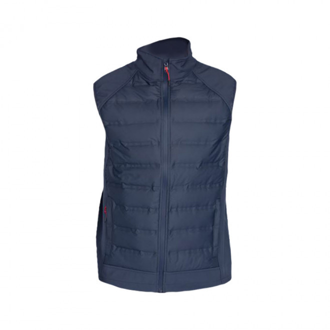 BODYWARMER PUBLICITAIRE HOMME MUSTAGHATA® 'OMEGA' - marine