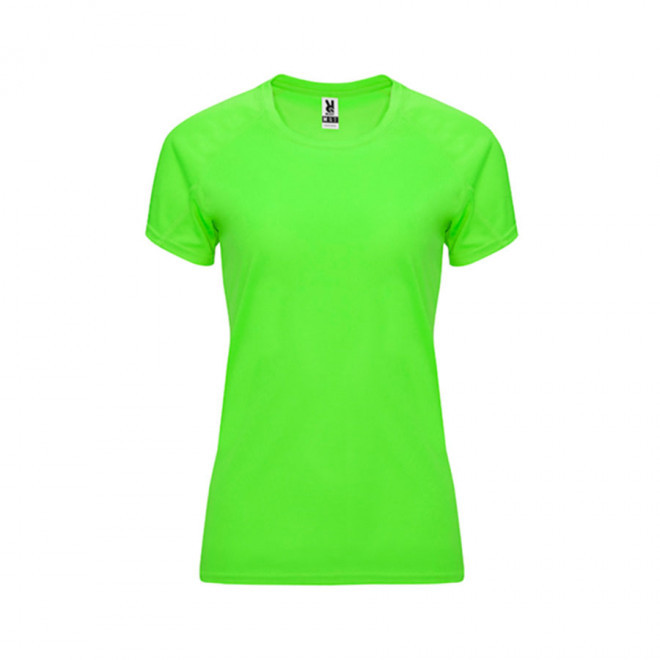 TEE SHIRT PERSONNALISÉ FEMME 'ESPORTO' - vert fluo