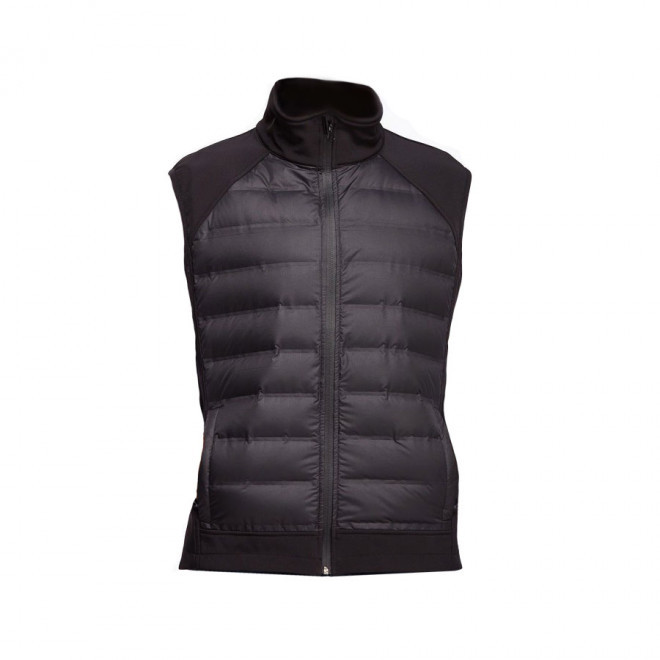 BODYWARMER PUBLICITAIRE HOMME MUSTAGHATA® 'OMEGA' - noir