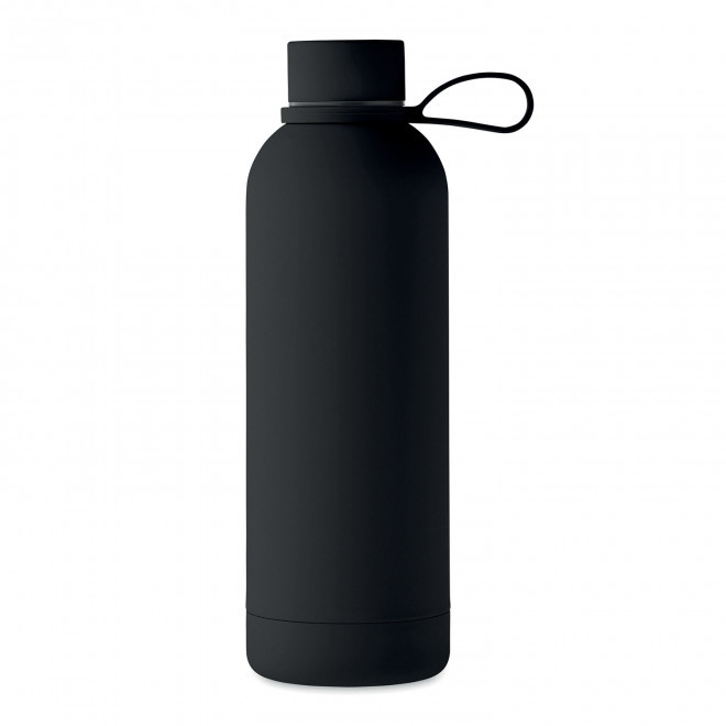 BOUTEILLE ISOTHERME PERSONNALISABLE 500 ML 'MALTEOS' - noir