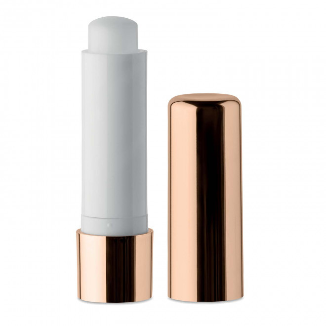 BAUME A LEVRES EN STICK PERSONNALISABLE 'ISABELLA SHINE' - champagne