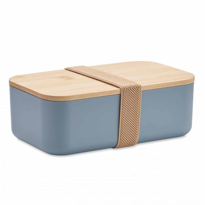 LUNCH BOX 1L PERSONNALISABLE 'BUCATI MAIS' - petrole