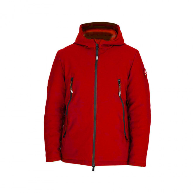 BLOUSON PERSONNALISÉ MATELASSÉ MIXTE MUSTAGHATA® 'COLORADO' - rouge