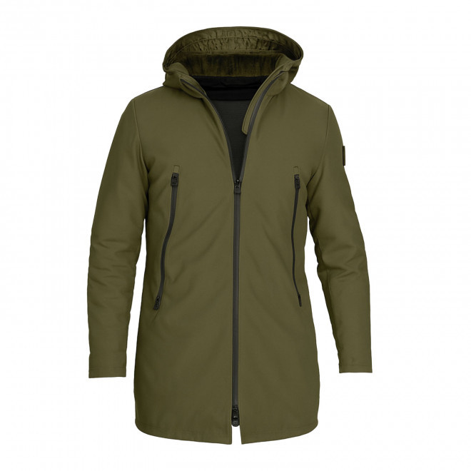 PARKA PERSONNALISÉE MUSTAGHATA® 'VERMONT' - vert kaki