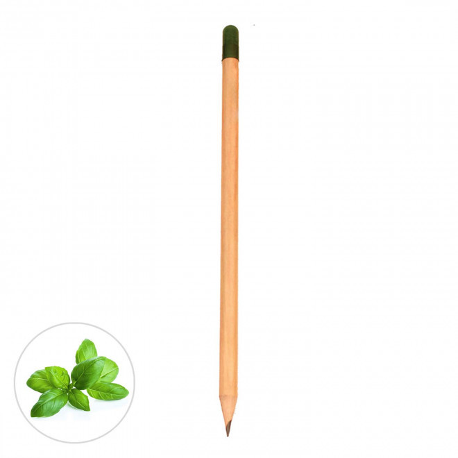 CRAYON A GRAINES PERSONNALISABLE 'SID' - basilic