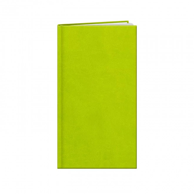 AGENDA DE POCHE 9,5x16,5 PERSONNALISABLE 'BUCKINGHAM' - vert clair