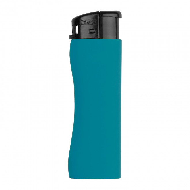 BRIQUET ELECTRONIQUE PERSONNALISABLE 'BAKIRA' - turquoise