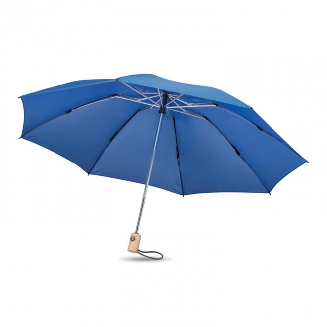 PARAPLUIE PLIABLE PUBLICITAIRE 'WESTPORT RPET REVERSIBLE' - bleu royal