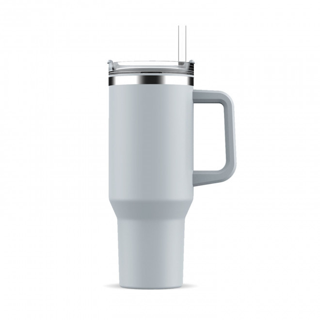 MUG RECYCLE PERSONNALISABLE 1.2L 'TENDENZE' - gris clair
