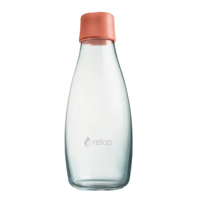 BOUTEILLE VERRE PERSONNALISABLE 500ML 'ORIGINAL 05' - pêche