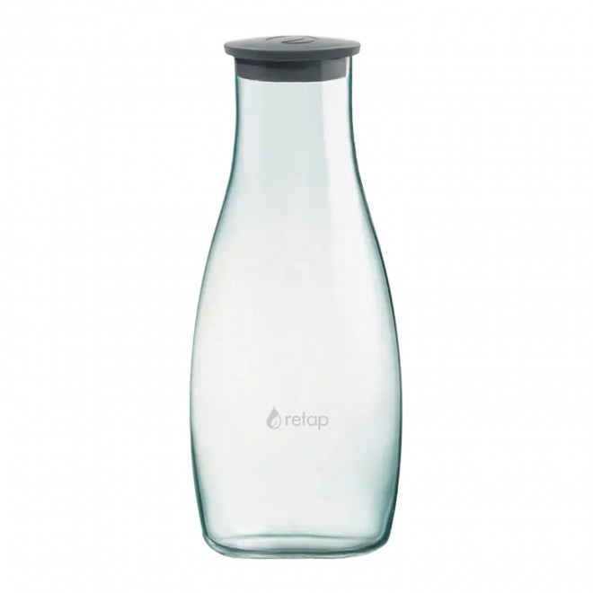 CARAFE VERRE 1,2L PERSONNALISABLE 'ORIGINAL CARAFE' - gris