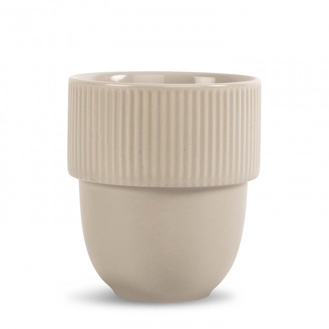TASSE EMPILABLE 270ML PERSONNALISABLE 'EMPI' - beige
