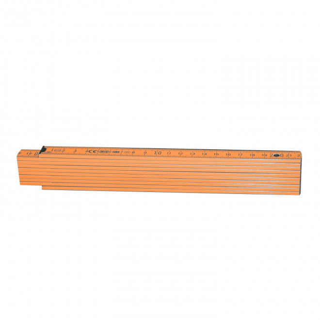 METRE PLIABLE PERSONNALISABLE 'MINESURA COLOR' 2M - orange