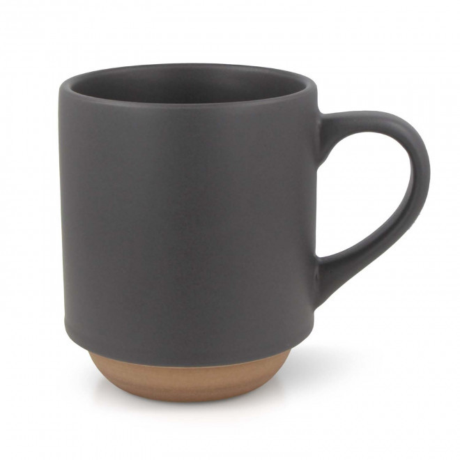 MUG CERAMIQUE 300 ML PERSONNALISABLE 'BALOW' - gris