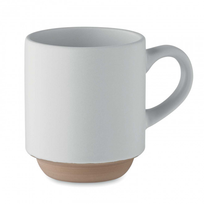 TASSE CERAMIQUE 170 ML PERSONNALISABLE 'BALOW' - blanc