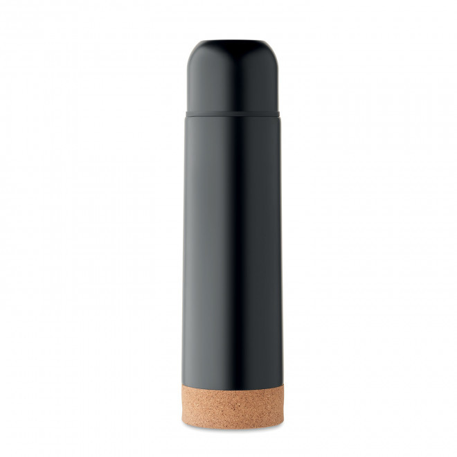 BOUTEILLE ISO 500ML PERSONNALISABLE 'CHATEL RECYCLE LIEGE' - noir