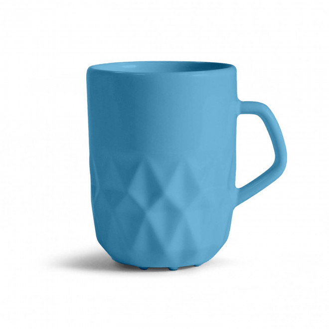 MUG CERAMIQUE PERSONNALISABLE EUROPE 280 ML 'CELESTA' - bleu clair