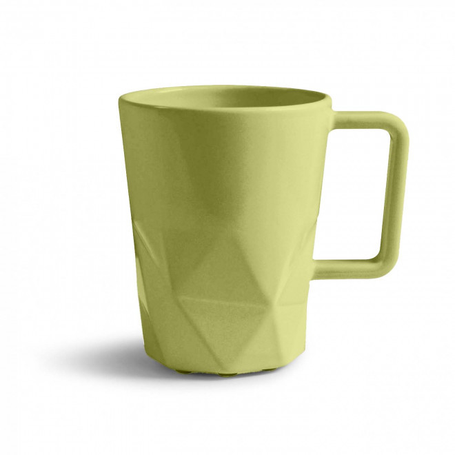 MUG CERAMIQUE PERSONNALISABLE EUROPE 320 ML 'CELESTA' - vert anis