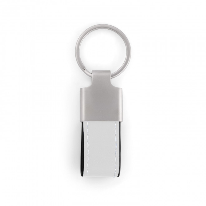 MINI PORTE CLES AUTOMOBILE PERSONNALISE 'POTI MINI' - blanc