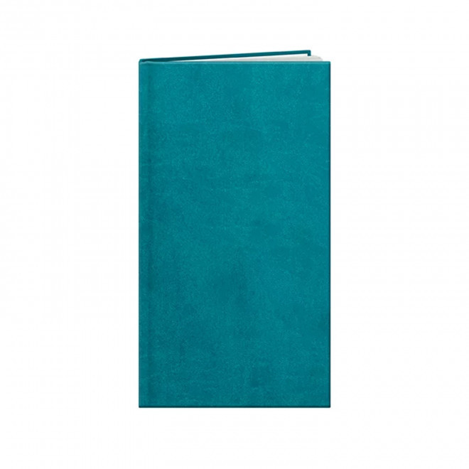 AGENDA DE POCHE 9,5x16,5 PERSONNALISABLE 'BUCKINGHAM' - bleu canard