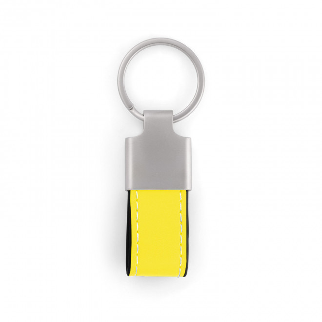 MINI PORTE CLES AUTOMOBILE PERSONNALISE 'POTI MINI' - jaune