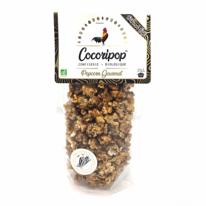 SACHET DE POPCORN 80G COCORIPOP® 'GOURMET' - café