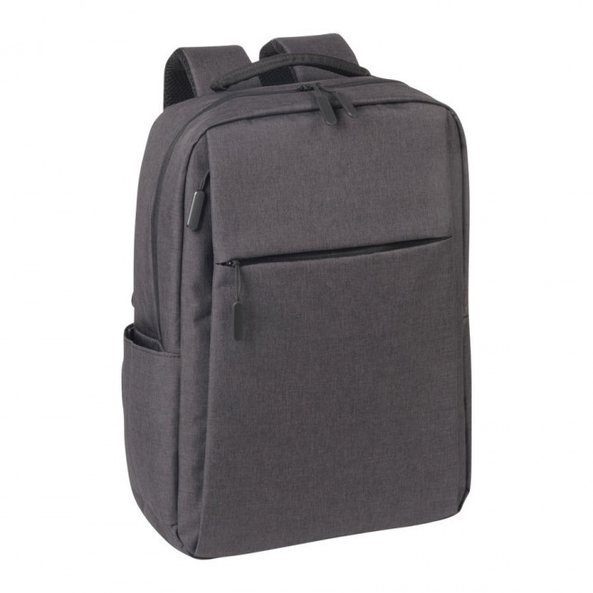 SAC À DOS PERSONNALISÉ POUR ORDINATEUR 'OGLIO' - anthracite