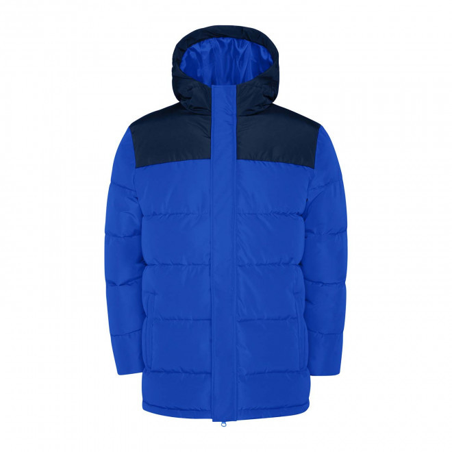 DOUDOUNE LONGUE ENFANT PERSONNALISEE 'TALLIN' - bleu royal/marine