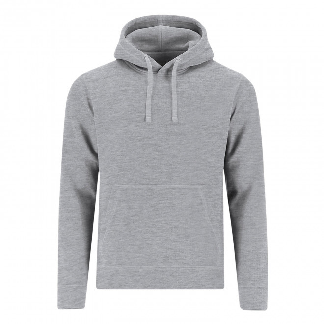 SWEAT-SHIRT MIXTE CAPUCHE PERSONNALISABLE 'MORALIE 2.0' - gris