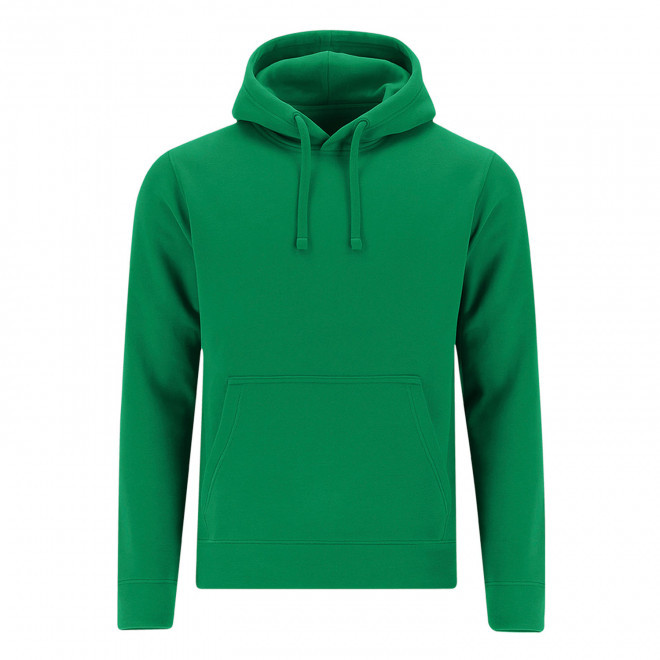 SWEAT-SHIRT MIXTE CAPUCHE PERSONNALISABLE 'MORALIE 2.0' - vert