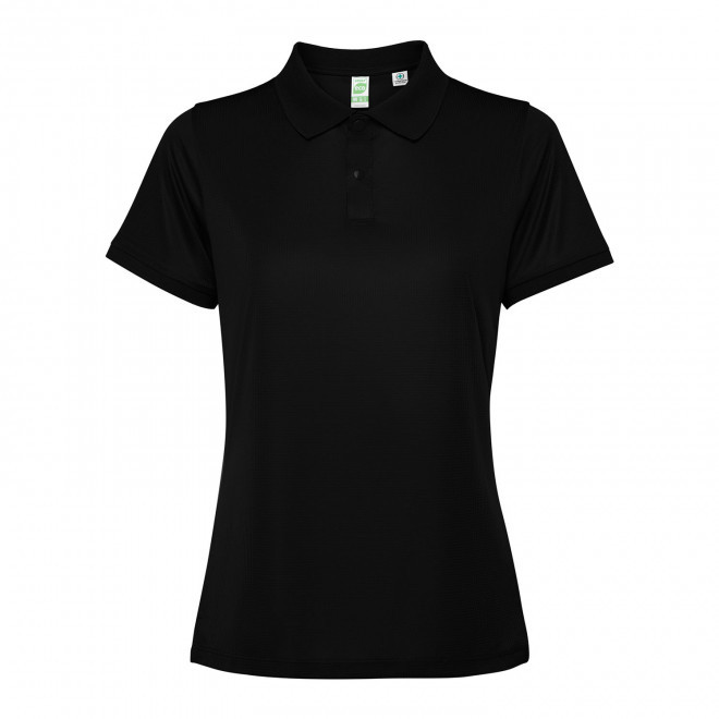 POLO DE SPORT FEMME PERSONNALISABLE 'TORMO' - noir