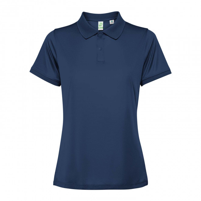 POLO DE SPORT FEMME PERSONNALISABLE 'TORMO' - bleu marine