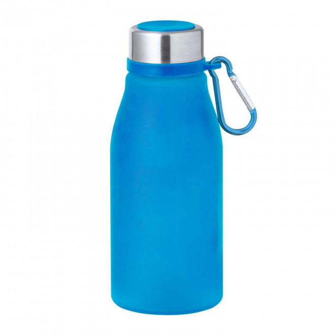 BOUTEILLE RPET PERSONNALISABLE 370 ML 'BRUNOMA MOUSQUETON' - bleu