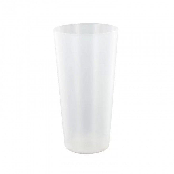 GOBELET MIF RÉUTILISABLE PERSONNALISÉ 60CL 'CUPY QUADRI BORD A BORD'  - translucide