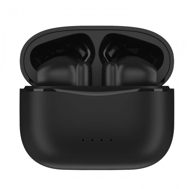 ÉCOUTEURS BLUETOOTH PERSONNALISÉS AKASHI® 'SKYNDI' - noir