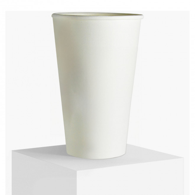 GOBELET CARTON BIODEGRADABLE PERSONNALISE 45CL 'KUPPO' - carton