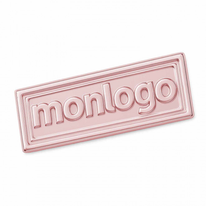 PINS PERSONNALISABLE A LA FORME EMAIL 'PINZ COPPER' - 3,5cm