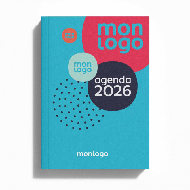 AGENDA SEMAINIER PERSONNALISABLE 'CANVO' - Format A4