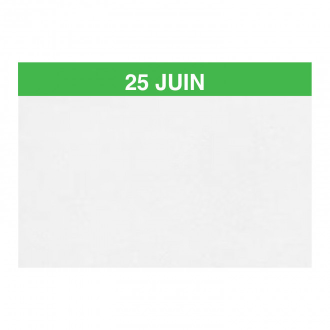 CALENDRIER EPHEMERIDE PERSONNALISE 'LUNA' - vert